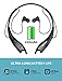 Mpow Jaws Gen-5 Bluetooth Headphones 18 Hrs Playtime, V5.0 Bluetooth Neckband Headset w/Call Vibrate & CVC 6.0 Noise Cancelling Mic, Wireless Headphones for Cell Phones/Tablets/Computers