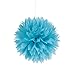 amscan Multi Fluffy Paper Decorations, 16