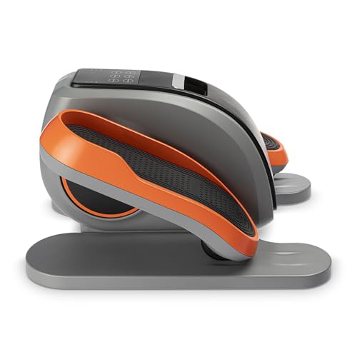 POWER LEGS Eliptic Trainer + Regalo Compresa Cervical Térmica | Elíptica motorizada compacta con 3 programas de Entrenamiento pre-programado | Recupera Movilidad y Alivia cansancio Muscular