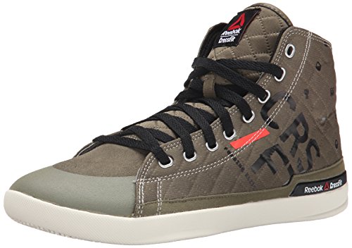 Reebok Men's RCF Lite TR Training Shoe, Modern Olive/Black/Neon Cherry/chalk, 8.5 M US