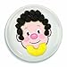 Genuine Fred MR. FOOD FACE Kids' Ceramic Dinner Plate