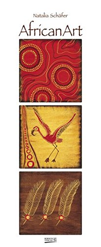 African Art 2018. Kunst Vertikal Kalender by 