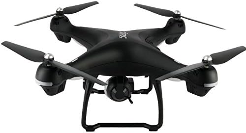 Ralon S70W 2.4GHz GPS WI-FI Real Time Drone Quad-Copter 120°Wide-Angle 1080P HD Camera Headless Mode Follow-Me Mode Altitude Hold and Headless Mode (Black)