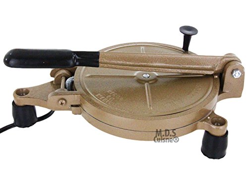 Electric Tortilla Press Baking Maker Heavy Duty Authentic Mexican Non Stick New