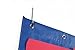 Door Hanging File Folder Organizer + 2 Hangers; Wall or Over Door Mount [Blue]