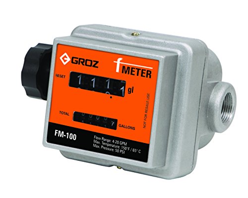 F Meter - Mechanical Fuel Meter (gal), 3/4" NPT (F)