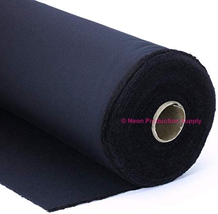 Duvetyne Commando Cloth - 50YD Roll x 54", 12oz, Black