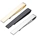 Jovivi 3pcs Set Stainless Steel Mens Mirror Thin Slim Regular Necktie Tie Bar Clasp Wedding Gift w/Box