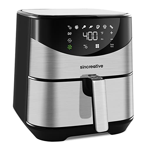 Air Fryer XL, Large Family Size Airfryer Digital Touch Screen, 8in1