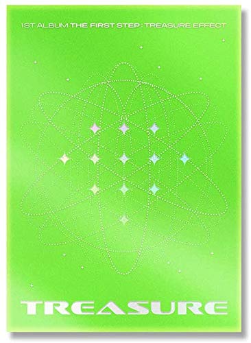 MUSIC & NEW TREASURE - THE FIRST STEP : TREASURE EFFECT (Vol.1) Album+Pre-Order Benefit+Double-Side Folded Poster+Extra Photocards Set (GREEN ver.)