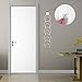 Senbowe 5 Pack Door & Wall Mounted Hat Rack,Cap Rack, Baseball Cap Holder Organizer for Baseball, Caps, Kitchen, Closet (Door Hooks and Sticky Hooks Include)