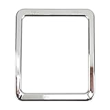 Opar Silver Chrome Window Button Circle Cover Trim for 2011 - 2017 Jeep Wrangler JK