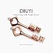 CHUYI Metal Heart Key Shape 1Pcs 16GB USB 2.0 Flash Drive Waterproof Pen Drive Memory Stick USB Flash Disk with Keychain Thumb Drive Gift