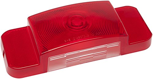 Optronics AST61BP Red Tail Light Lens for Driver Side