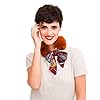 Fur Collar Scarf for Women Faux Fur Scarves Neck Shrug for Winter Coat Dress