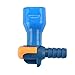 J.CARP ON-Off Switch Bite Valve Tube Nozzle Replacement for Hydration Pack Bladder (Blue-90 Degree)