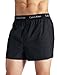 Calvin Klein Men's Woven Slim Fit Boxer, Norris Check, Medium