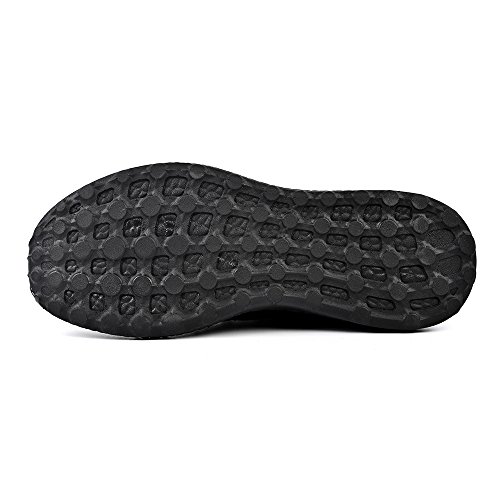 Feetmat Womens All Black Sneakers Ultra Lightweight Breathable Mesh