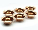 Serveware Bowl Utensils Copper Dinnerware Serving Bowl Set Of 6 Piece