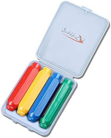 Plastic Magnetic Chalk Keeper Holder - Adjustable Chalk Clip Set(Pack of 4)