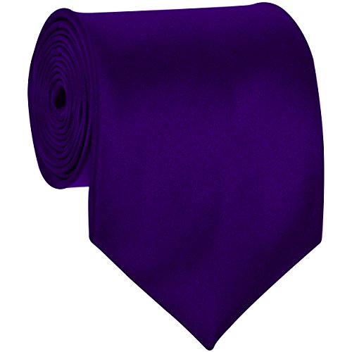 Solid Ties / Multiful color Formal Tie Dark Purple
