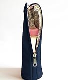 niceEshop(TM) Baby Feeding Bottle Thermal Bag Keep Warm / Cold Cover With Hanging Strap,Dark Blue