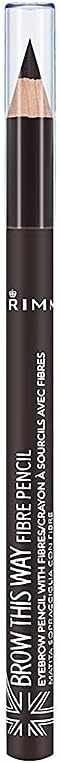 Rimmel Brow This Way Fibre Pencil Dark 1.1 g Eyebrow Pencil