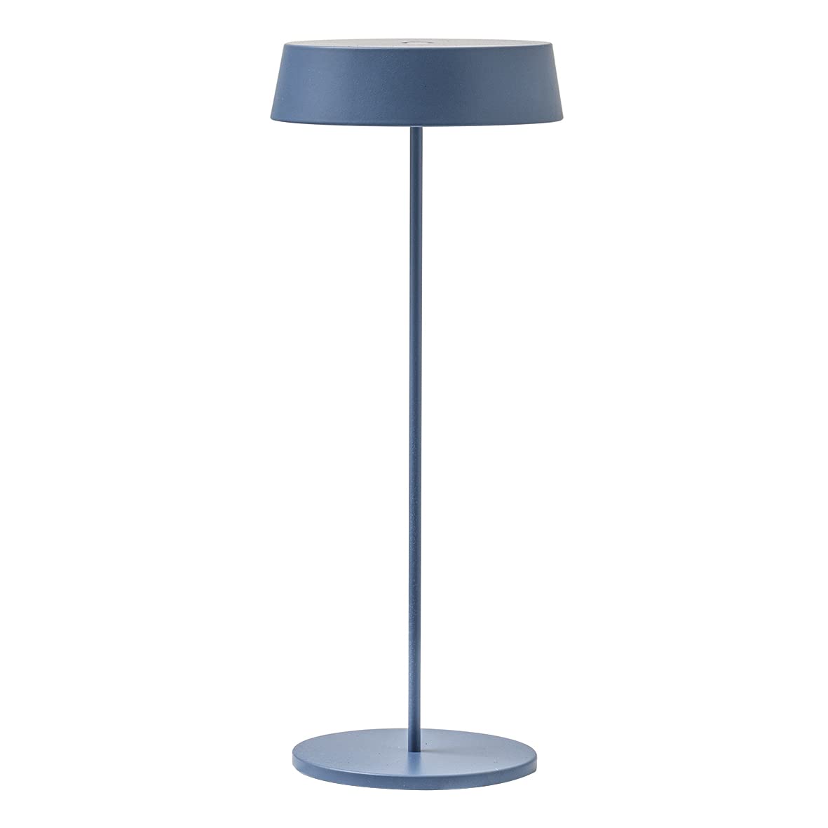 Inemuri Portable Wireless Rechargeable LED Table Lamp with USB Touch Dimmable IP54 Indoor/Outdoor H 38cm 2.2W Warm Light 2700K 12 Hours Autonomy (Distant Blue) โ image 1