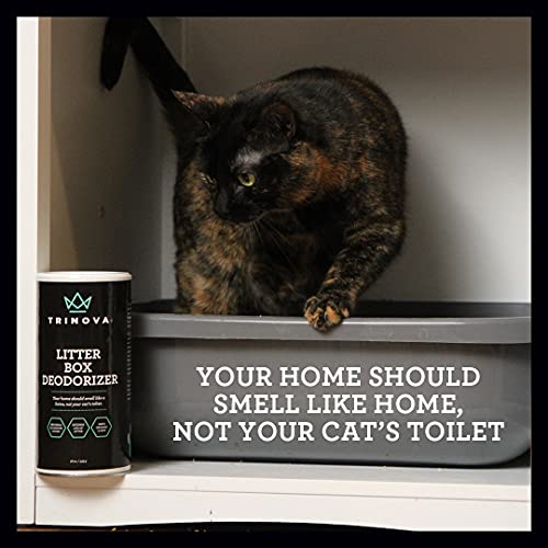 TriNova Kitty Litter Box Deodorizer 100 BioBased, Hypoallergenic