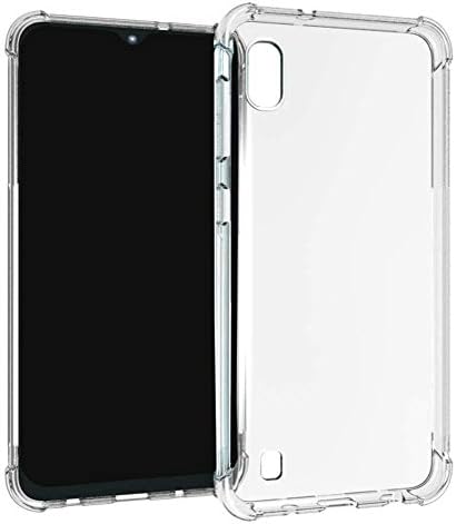 Galaxy A10 Case, Clear Flexible Soft TPU [Slim Profile] Light Weight Scratch Resistant Texture Design Protective Cover for Samsung Galaxy A10
