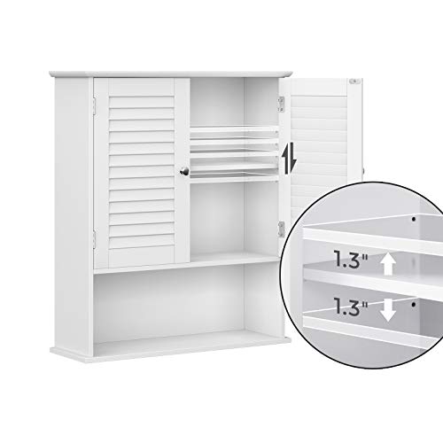 VASAGLE Wall Hanging Bathroom Storage Organizer, Medicine