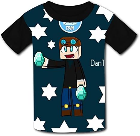 Dan Gem TDM Youth Tees Shirts 3D Print Kids T-shirts large