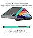 Dahkoiz for Samsung Galaxy A50 Case with Tempered Glass Screen Protector, Dual Layer Drop Protection Cover Protective Phone Case for Samsung Galaxy A50/A50S/A30S, Mint