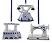 Kurt Adler Delft Blue Old World Ornament
