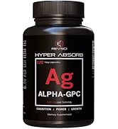 Alpha GPC Choline Supplements - 120 Hyper Absorb Capsules, 600mg Acetylcholine Supplements - Noot...