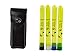 Doob Tube Holder Travel Wallet for Pre-Rolled Medicine Plastic Airtight Tubes/Medical RX Storage Containers | Smell Proof Bag Alternative | Bundle with 4 Koala Doobtubes