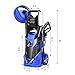 Goplus 3000PSI Electric High Pressure Washer, 2 GPM 2000W Portable Power Washer w/Deck Patio Cleaner & Nozzles (Blue)