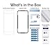 amFilm Glass Screen Protector for iPhone 11 Pro, XS, X (2 Pack) Tempered Glass