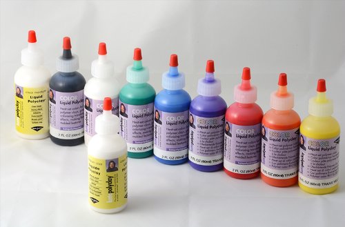 Kato liquid polyclay complete color set, set of 10 bott…