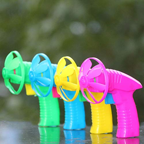 Livoty Kids Flying Saucers Disc Flywheels Sporting Toys Children Sport Outdoor Activity (Random Color) - Thumbnail 3
