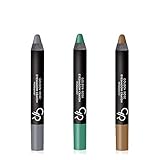 Golden Rose Creamy Eyeshadow Crayon 3-Piece Set for Various Eye Colors Green Eyes Set