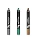 Golden Rose Creamy Eyeshadow Crayon 3-Piece Set for Green Eyes