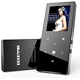MP3 Player with Bluetooth 4.2, BERENNIS 16GB Portable Lossless Sound Metal Music Player with FM Radio Voice Recorder Touch Button Music Speaker, Support up to 128GB