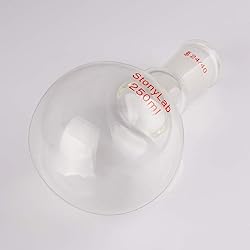 StonyLab Glass 250ml Heavy Wall Single Neck 1 Neck