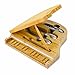 TOSCANA - a Picnic Time brand Piano Cheese Board & Knife Set, Novelty Charcuterie Board with Cheese Knife Set, Cheese Boards Charcuterie Boards, (Bamboo)