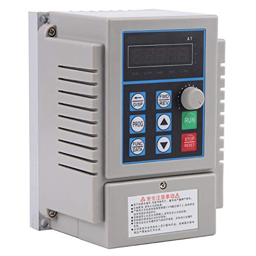 220V AC VFD, Variable Frequency Drive VFD Speed Controller for Single-phase 0.45kW AC Motor, Industrial Electrical Controls - Thumbnail 6