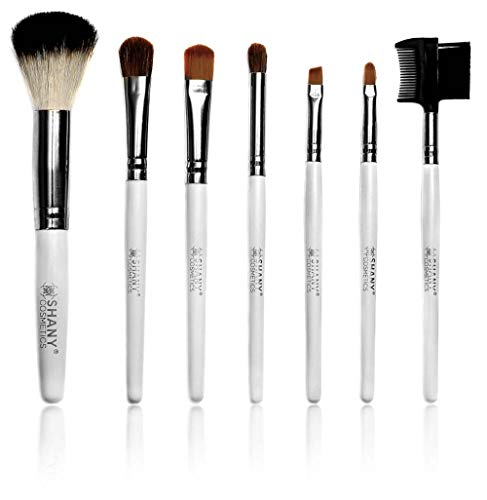 SHANY Cosmetics Urban Gal Collection Brush Kit (7 Piece Pony Bristles Mini Travel Brushes), 13 Ounce