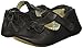 Robeez Girl's Tori T-Strap Shoe, Black, 6-9 months M US Infant