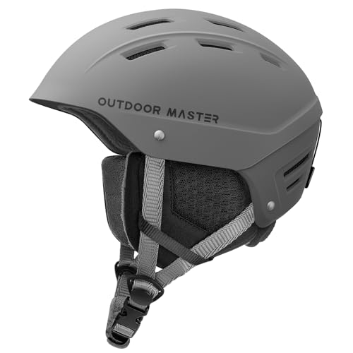 OutdoorMaster Kelvin II Ski Helmet - Snow Sport Helmet Snowboard Helmet for Men…