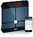 BMI Bluetooth Body Fat Scale - with App for iOS and Android Wireless Digital Bathroom Scale - Measures Body Weight, Body Water, Muscle Ratio, Body Fat, BMI, Bone Mass BMR & Visceral Fat - by Tiabo primary